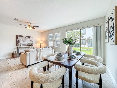 Under contract-accepting backup offers. Beautiful END-UNIT on Eagle Creek Golf Club in Florida - for sale on GolfHomes.com, golf home, golf lot