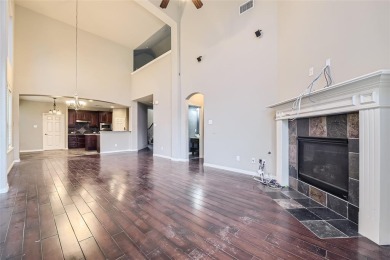 Stunning 3-bed, 2.5-bath brick home in sought-after Villas at on WaterChase Golf Club in Texas - for sale on GolfHomes.com, golf home, golf lot