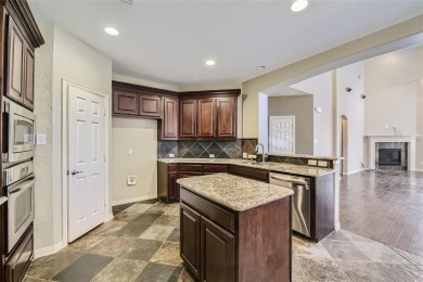 Stunning 3-bed, 2.5-bath brick home in sought-after Villas at on WaterChase Golf Club in Texas - for sale on GolfHomes.com, golf home, golf lot