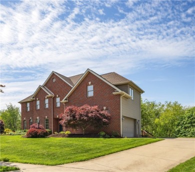 Cul-de-sac is home to custom blt Brick faced Beauty in Cranberry on Cranberry Highlands Golf Course in Pennsylvania - for sale on GolfHomes.com, golf home, golf lot