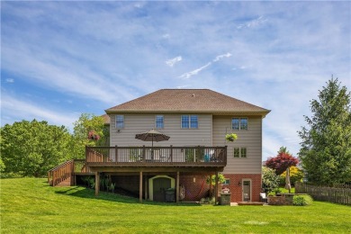 Cul-de-sac is home to custom blt Brick faced Beauty in Cranberry on Cranberry Highlands Golf Course in Pennsylvania - for sale on GolfHomes.com, golf home, golf lot
