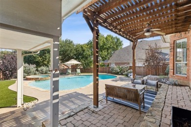 Discover comfortable luxury living in this spacious 4-bedroom, 3 on Timarron Country Club in Texas - for sale on GolfHomes.com, golf home, golf lot