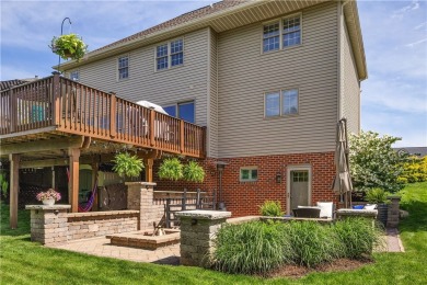 Cul-de-sac is home to custom blt Brick faced Beauty in Cranberry on Cranberry Highlands Golf Course in Pennsylvania - for sale on GolfHomes.com, golf home, golf lot