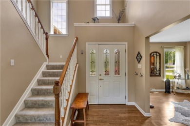 Cul-de-sac is home to custom blt Brick faced Beauty in Cranberry on Cranberry Highlands Golf Course in Pennsylvania - for sale on GolfHomes.com, golf home, golf lot