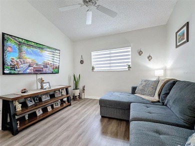 Walk into this modernized Canterbury model located in 55+ gated on Kings Ridge Golf Club in Florida - for sale on GolfHomes.com, golf home, golf lot