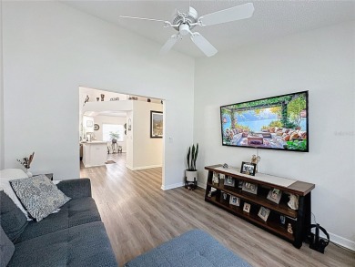 Walk into this modernized Canterbury model located in 55+ gated on Kings Ridge Golf Club in Florida - for sale on GolfHomes.com, golf home, golf lot