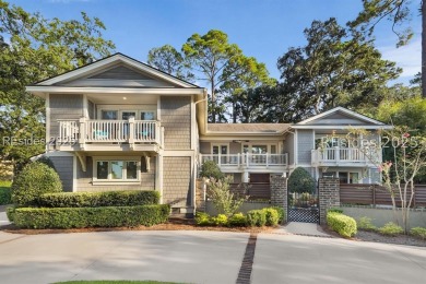 Experience elevated Lowcountry living in this exquisitely on Sea Pines Country Club in South Carolina - for sale on GolfHomes.com, golf home, golf lot