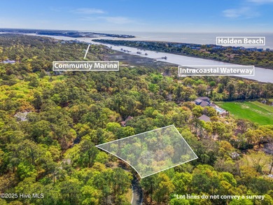 WATERFRONT COMMUNITY with private Marina! Less than 5 miles from on Lockwood Folly Country Club in North Carolina - for sale on GolfHomes.com, golf home, golf lot