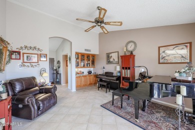 Beautiful Capistrano floor plan located on the 7th fairway of on Grandview Golf Course in Arizona - for sale on GolfHomes.com, golf home, golf lot