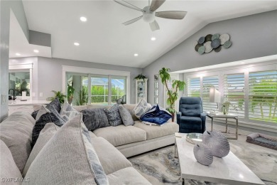 Welcome to your serene retreat! This elegant 3-bedroom on Kelly Greens Golf and Country Club in Florida - for sale on GolfHomes.com, golf home, golf lot