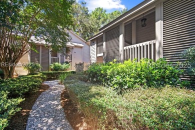 This is the most special St. Andrews Villa end unit to be sold on Palmetto Dunes Golf Course and Resort in South Carolina - for sale on GolfHomes.com, golf home, golf lot