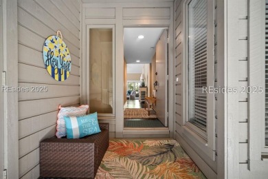 This is the most special St. Andrews Villa end unit to be sold on Palmetto Dunes Golf Course and Resort in South Carolina - for sale on GolfHomes.com, golf home, golf lot