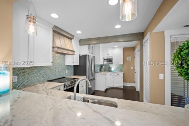 This is the most special St. Andrews Villa end unit to be sold on Palmetto Dunes Golf Course and Resort in South Carolina - for sale on GolfHomes.com, golf home, golf lot