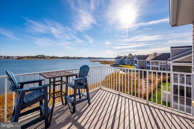 Discover waterfront living at its finest in this top floor, end on Bethany Bay Golf Club in Delaware - for sale on GolfHomes.com, golf home, golf lot