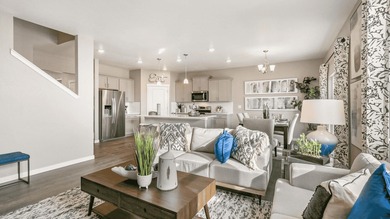 The Henley is a Gorgeous 2-story home offering 5 bedrooms, 3 on Riverdale Golf Club in Colorado - for sale on GolfHomes.com, golf home, golf lot