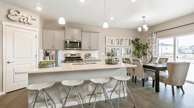 The Henley is a Gorgeous 2-story home offering 5 bedrooms, 3 on Riverdale Golf Club in Colorado - for sale on GolfHomes.com, golf home, golf lot