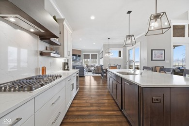 Experience breathtaking design and sophisticated comfort in this on Chatham Hills Golf Course in Indiana - for sale on GolfHomes.com, golf home, golf lot