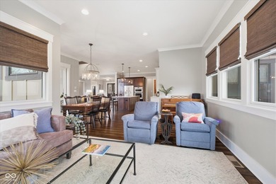 Experience breathtaking design and sophisticated comfort in this on Chatham Hills Golf Course in Indiana - for sale on GolfHomes.com, golf home, golf lot