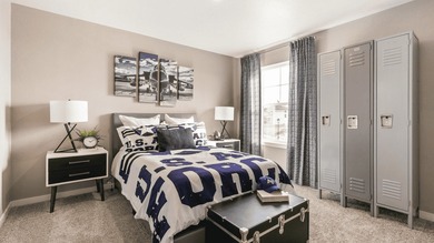 The Henley is a Gorgeous 2-story home offering 5 bedrooms, 3 on Riverdale Golf Club in Colorado - for sale on GolfHomes.com, golf home, golf lot