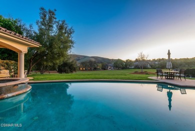 Authentic Mediterranean masterpiece with panoramic unobstructed on North Ranch Country Club in California - for sale on GolfHomes.com, golf home, golf lot