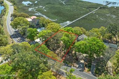 ICW Waterfront Homesite in Sunset Beach - Rare Opportunity! on Oyster Bay Golf Links in North Carolina - for sale on GolfHomes.com, golf home, golf lot
