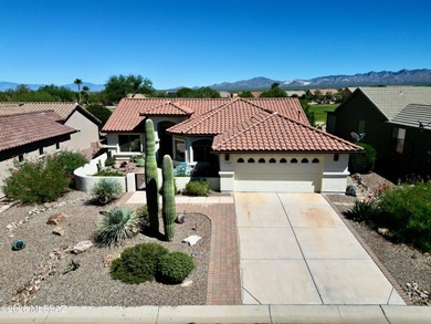 Situated on a premium golf course lot, this home captures on Quail Creek Country Club  in Arizona - for sale on GolfHomes.com, golf home, golf lot