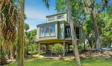 This pristinely renovated resort-style beach house in Wyndham on The Plantation Course At Edisto in South Carolina - for sale on GolfHomes.com, golf home, golf lot