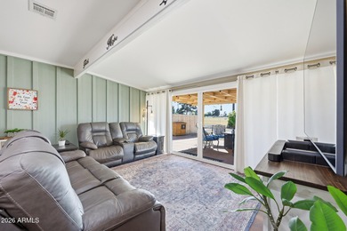 This home TRULY HAS IT ALL! Beautifully and completely remodeled on Sun City South Golf Course in Arizona - for sale on GolfHomes.com, golf home, golf lot