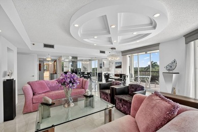 Spectacular golf, lake & tropical garden views from your wrap on Fountains Golf and Country Club in Florida - for sale on GolfHomes.com, golf home, golf lot