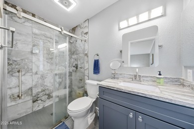 This home TRULY HAS IT ALL! Beautifully and completely remodeled on Sun City South Golf Course in Arizona - for sale on GolfHomes.com, golf home, golf lot