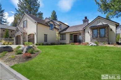 Built in just 2022, this meticulous modern Montreux stunner on Montreux Golf and Country Club in Nevada - for sale on GolfHomes.com, golf home, golf lot