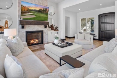 Built in just 2022, this meticulous modern Montreux stunner on Montreux Golf and Country Club in Nevada - for sale on GolfHomes.com, golf home, golf lot