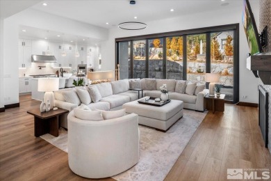 Built in just 2022, this meticulous modern Montreux stunner on Montreux Golf and Country Club in Nevada - for sale on GolfHomes.com, golf home, golf lot