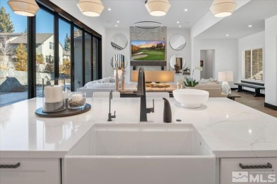 Built in just 2022, this meticulous modern Montreux stunner on Montreux Golf and Country Club in Nevada - for sale on GolfHomes.com, golf home, golf lot