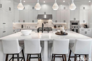 Built in just 2022, this meticulous modern Montreux stunner on Montreux Golf and Country Club in Nevada - for sale on GolfHomes.com, golf home, golf lot