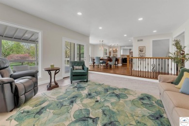 This expansive residence in Sedalia, MO, offers generous living on Sedalia Country Club in Missouri - for sale on GolfHomes.com, golf home, golf lot