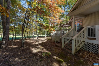 Enjoy peaceful mornings sipping coffee and relaxing evenings on Lake Monticello Golf Course in Virginia - for sale on GolfHomes.com, golf home, golf lot