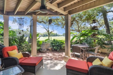 The best villa in all of St. Andrews Common, offering panoramic on Palmetto Dunes Golf Course and Resort in South Carolina - for sale on GolfHomes.com, golf home, golf lot