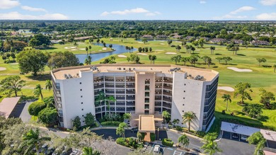 Spectacular golf, lake & tropical garden views from your wrap on Fountains Golf and Country Club in Florida - for sale on GolfHomes.com, golf home, golf lot