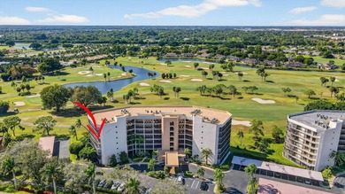 Spectacular golf, lake & tropical garden views from your wrap on Fountains Golf and Country Club in Florida - for sale on GolfHomes.com, golf home, golf lot