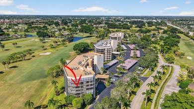 Spectacular golf, lake & tropical garden views from your wrap on Fountains Golf and Country Club in Florida - for sale on GolfHomes.com, golf home, golf lot