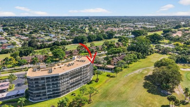 Spectacular golf, lake & tropical garden views from your wrap on Fountains Golf and Country Club in Florida - for sale on GolfHomes.com, golf home, golf lot