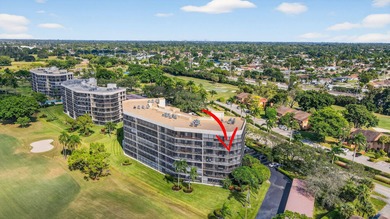 Spectacular golf, lake & tropical garden views from your wrap on Fountains Golf and Country Club in Florida - for sale on GolfHomes.com, golf home, golf lot