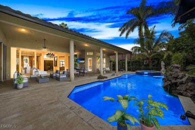 Exquisite estate home on an oversized corner lot in Edgewater on Gulf Harbour Yacht and Country Club in Florida - for sale on GolfHomes.com, golf home, golf lot
