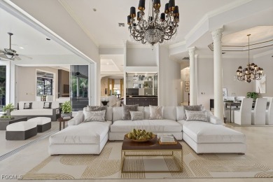 Exquisite estate home on an oversized corner lot in Edgewater on Gulf Harbour Yacht and Country Club in Florida - for sale on GolfHomes.com, golf home, golf lot