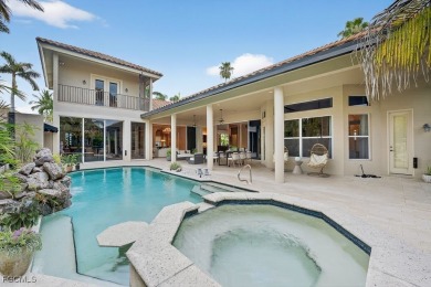 Exquisite estate home on an oversized corner lot in Edgewater on Gulf Harbour Yacht and Country Club in Florida - for sale on GolfHomes.com, golf home, golf lot