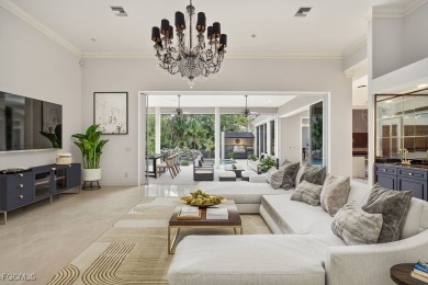 Exquisite estate home on an oversized corner lot in Edgewater on Gulf Harbour Yacht and Country Club in Florida - for sale on GolfHomes.com, golf home, golf lot