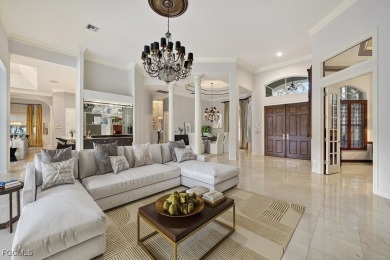 Exquisite estate home on an oversized corner lot in Edgewater on Gulf Harbour Yacht and Country Club in Florida - for sale on GolfHomes.com, golf home, golf lot