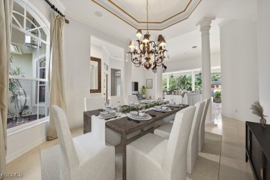 Exquisite estate home on an oversized corner lot in Edgewater on Gulf Harbour Yacht and Country Club in Florida - for sale on GolfHomes.com, golf home, golf lot