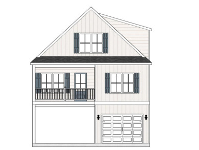 Charming New Construction Beach House with Pool and Ample on Beachwood Golf Club in South Carolina - for sale on GolfHomes.com, golf home, golf lot